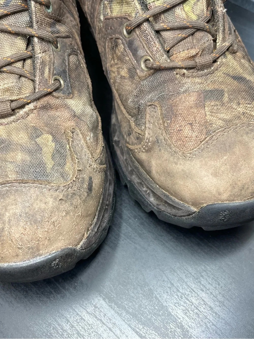 Browning Men’s Size 8 Camo Hunting Boots Waterproof Insulated Outdoor Hiking